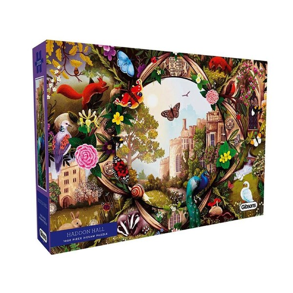 Gibsons Haddon Hall Adult Jigsaw Puzzle 1000 Pieces (GIB071542)