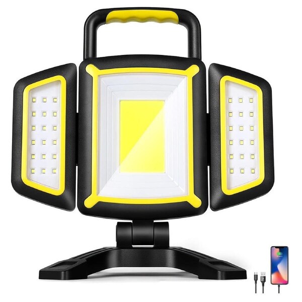 Magnetic Portable LED Work Light Rechargeable