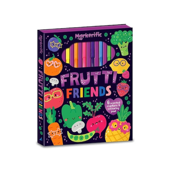 Lake Press Markerific Frutti Friends Colouring Pad (LAK238355)