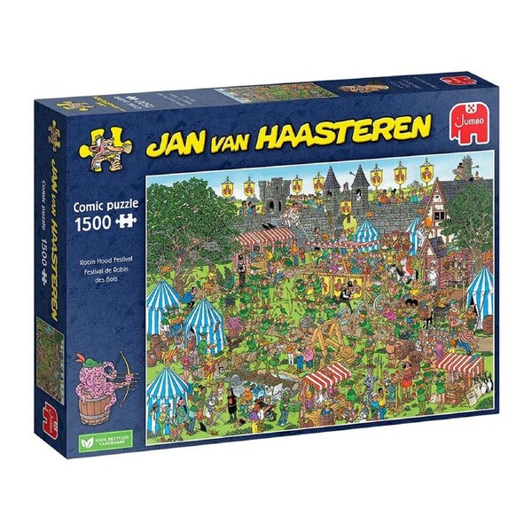 Jumbo Jan Van Haasteren Robin Hood Festival Jigsaw Puzzle 1500 Pieces (JUM00317)