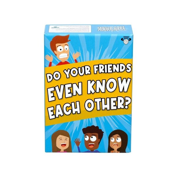 Moose Do Your Friends Even Know Each Other Trivia Card Game (MOO396350)