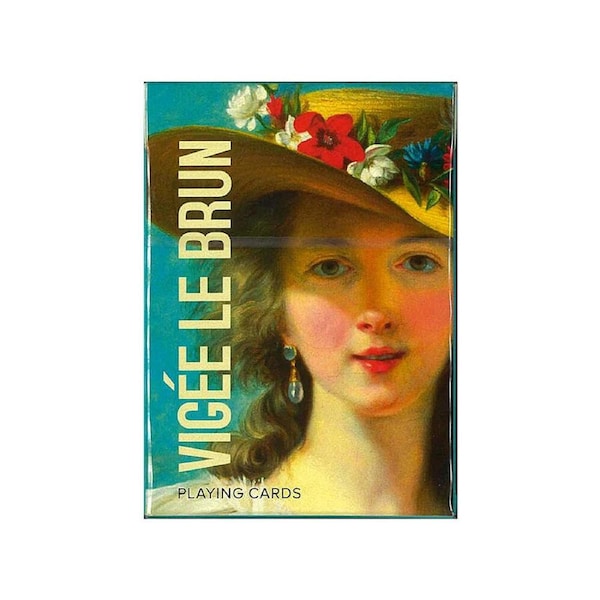 Piatnik Vigee Le Brun Poker Playing Cards Single Deck (PIA1578)