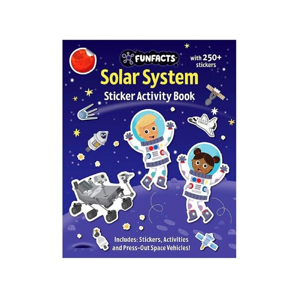 Lake Press Fun Facts Solar System Sticker Activity Book (LAK240419)