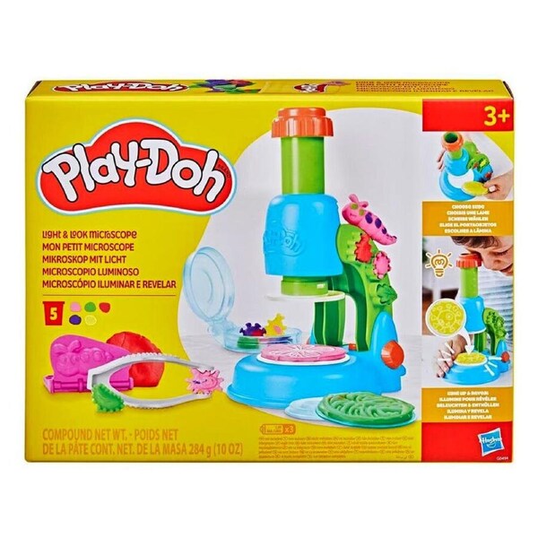 Play-Doh Light & Look Microscpe Craft Set for Kids Ages 3+ (HASG0494)