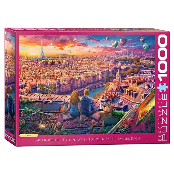 Eurographics Paris Rooftop Jigsaw Puzzle 1000 Pieces (EUR65886)
