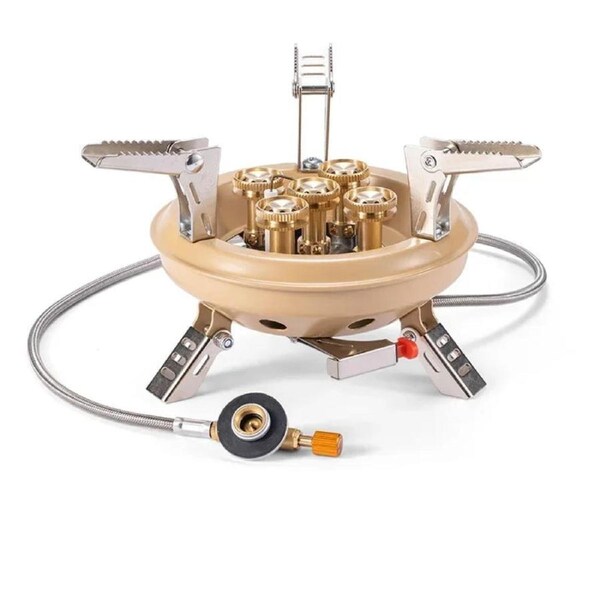 High-Pressure Camping Gas Stove Khaki