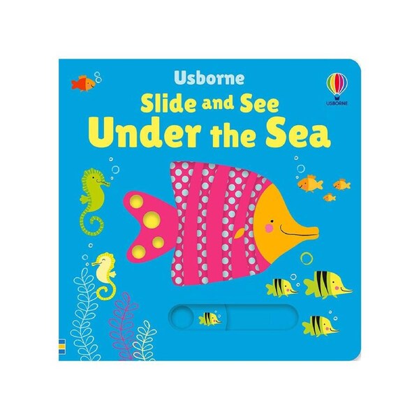 Usborne Slide & See Under the Sea Interactive Board Book (USB076735)