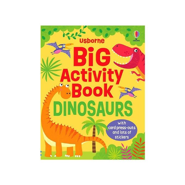 Usborne Big Activity Book Dinosaurs by Kirsteen Robson (USB041177)