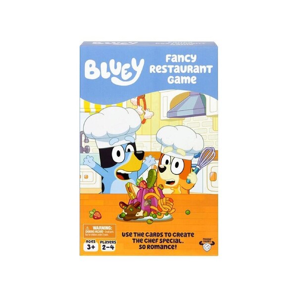 Moose Bluey Fancy Restaurant Game 2-4 Players Ages 3+ (MOO91070)