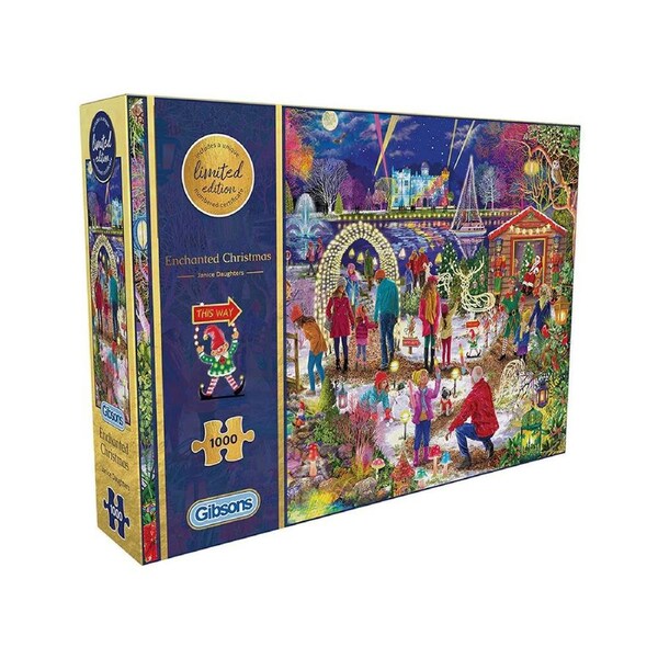 Gibsons Enchanted Christmas Limited Edition Jigsaw Puzzle 1000pcs (GIB020243)