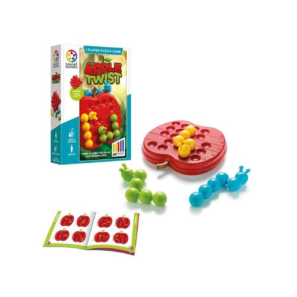Smart Games Apple Twist Brain Teaser Puzzle 1-Player Ages 5+ (SMA523949)