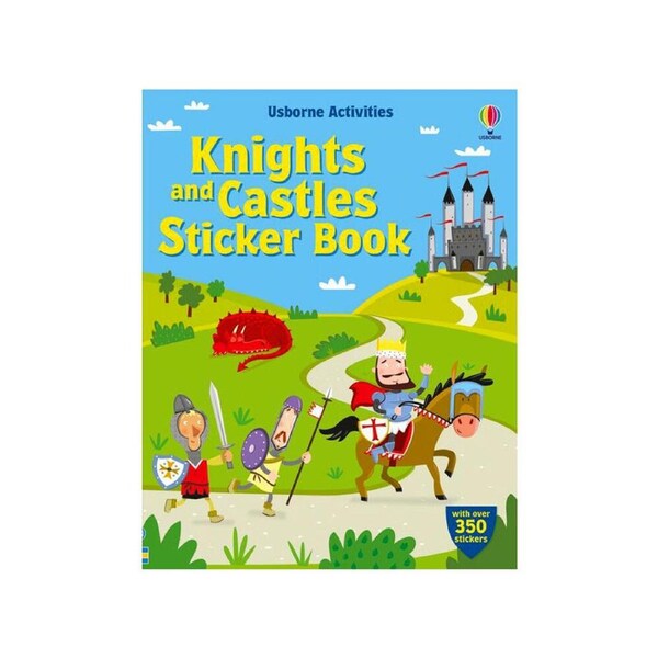 Usborne Activities Knights & Castles Sticker Book Ages 5+ (USB041115)