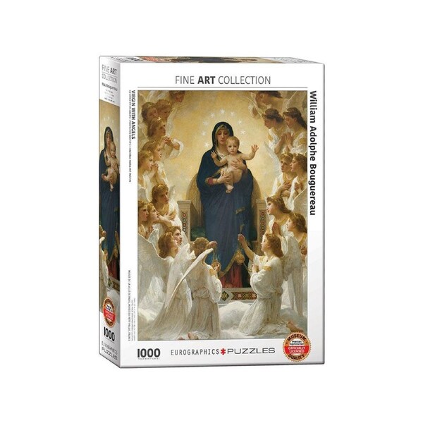 Eurographics Virgin with Angels Jigsaw Puzzle 1000 Pieces (EUR67064)