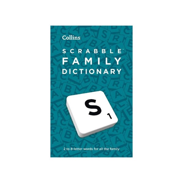 Collins Scrabble Family Dictionary Book Game Paperback (HAR660758)