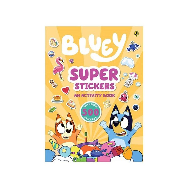 Penguin Books Bluey Super Stickers Activity Book (PEN049378)