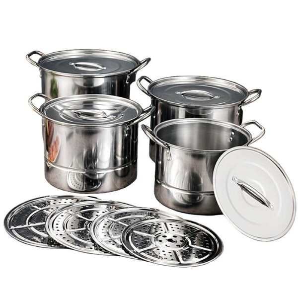 Camping Pot Set with Kettle