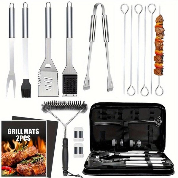 BBQ Grill Accessories Set (17pcs)