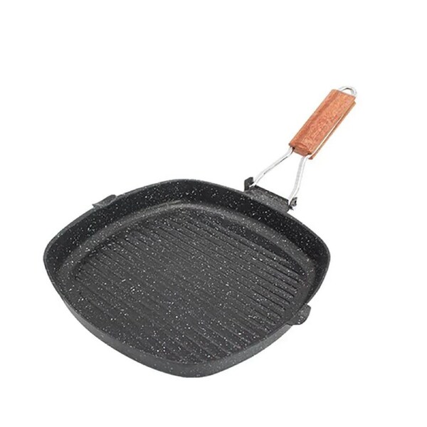 Camping Cookware Frying Pan Black