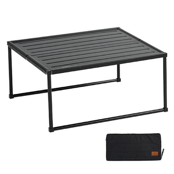 Folding Portable Camping Table Black