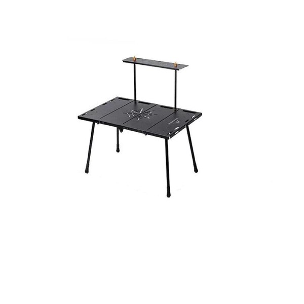 Four Fold Tactical Camping Table Black