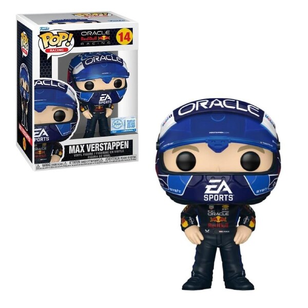 Formula 1 Oracle Red Bull Racing Max Verstappen with USA Helmet Funko POP! Vinyl