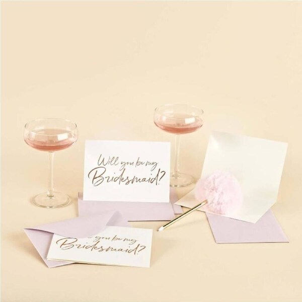 Will You Be My Bridesmaid Cards 5pk
