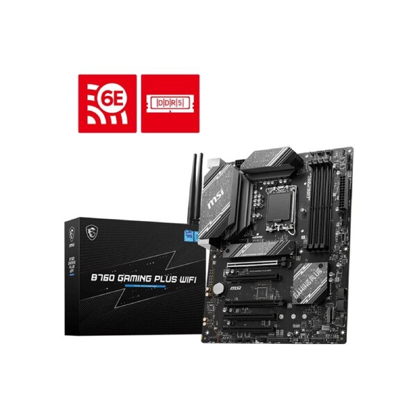 MSI B760 GAMING PLUS WIFI MOTHERBOARD