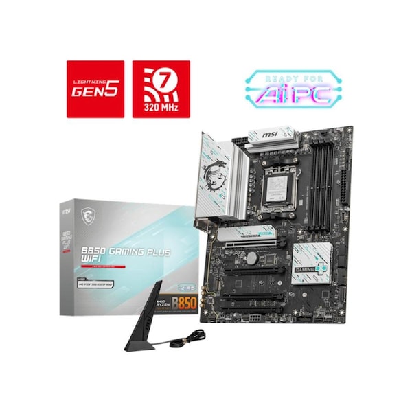MSI B850 GAMING PLUS WIFI AM5 MOTHERBOARD
