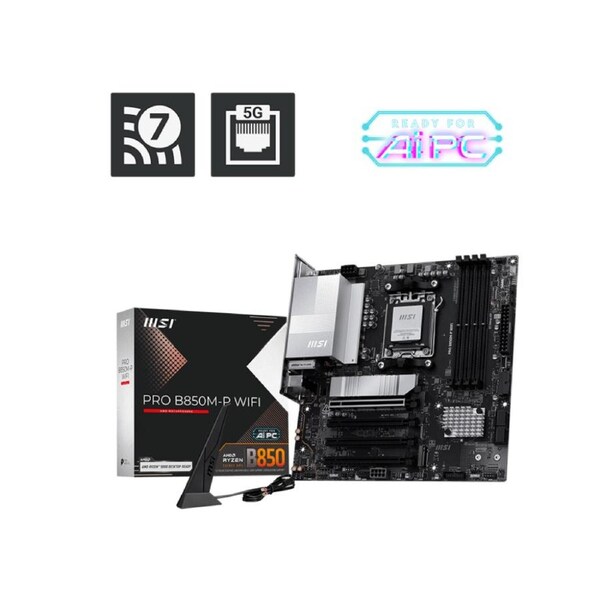 MSI PRO B850M-P WIFI MOTHERBOARD
