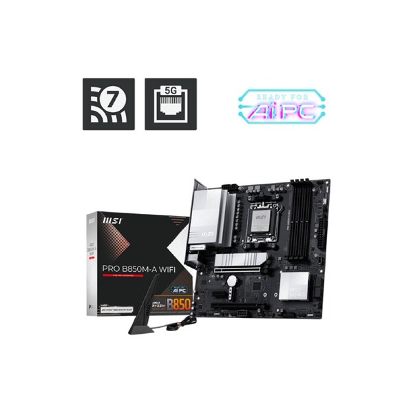 MSI PRO B850M-A WIFI MOTHERBOARD