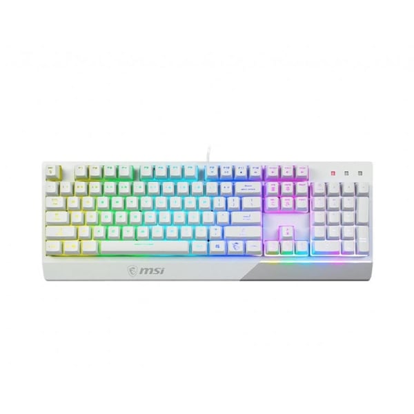 MSI VIGOR GK30 US WHITE GAMING KEYBOARD