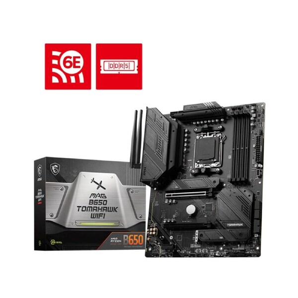 MSI MAG B650 TOMAHAWK WIFI MOTHERBOARD