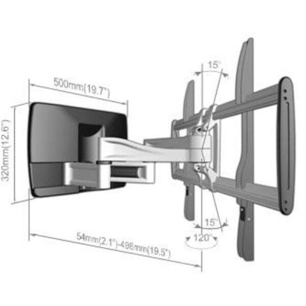 AAVARA A8050 TV WALL MOUNT