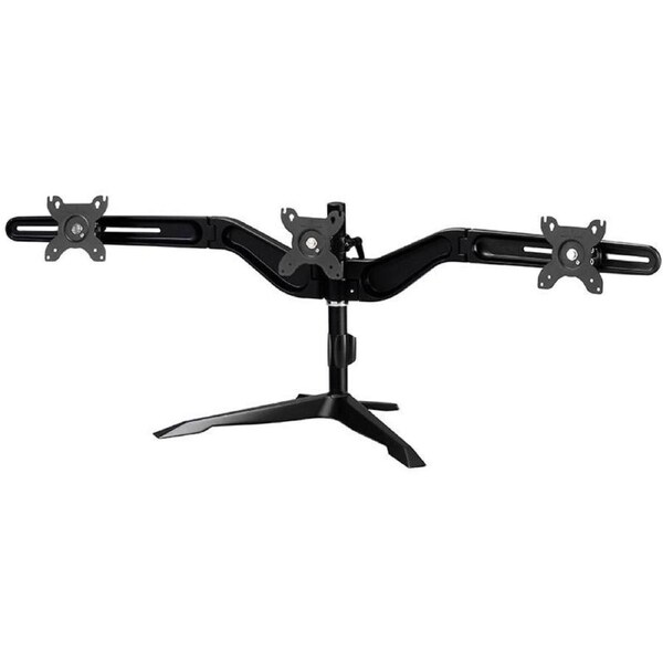 AAVARA DS300 FREESTANDING TRIPLE MONITOR STAND