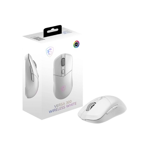 MSI VERSA 300 WIRELESS WHITE GAMING MOUSE