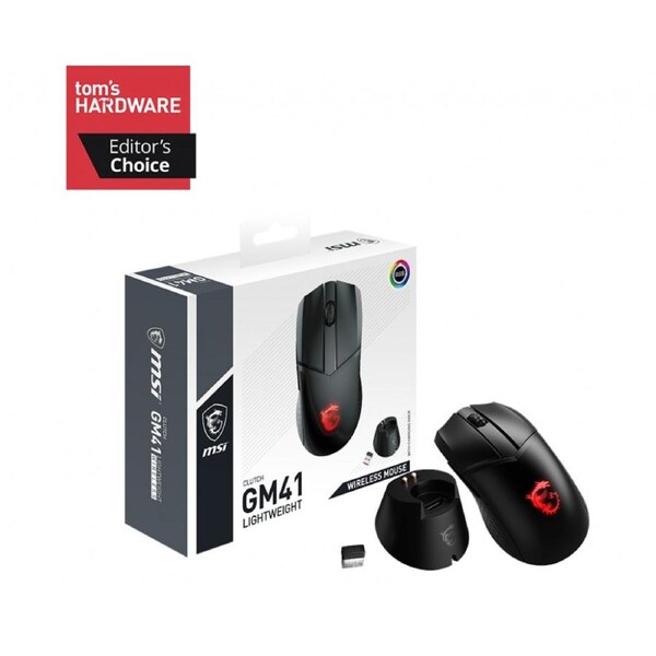MSI CLUTCH GM41 WIRELESS GAMING MOUSE