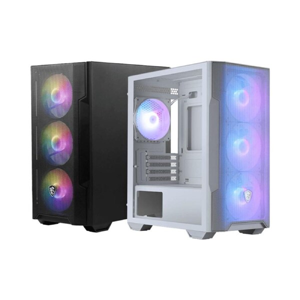 MSI MAG FORGE M100R WHITE GAMING CASE