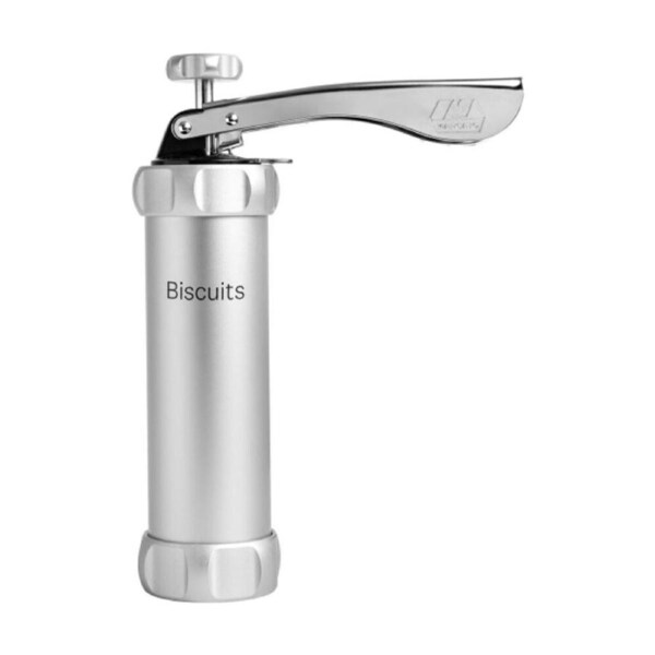 Marcato Aluminium Classic Biscuit Press Premium W/ 20 Dies Silver