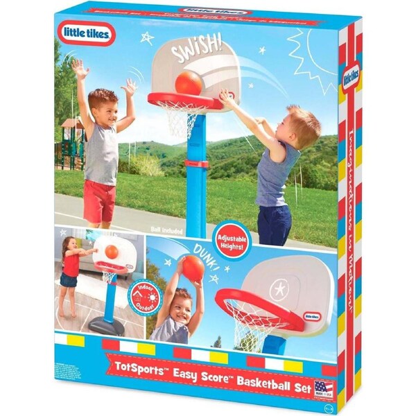 Little Tikes - Totsports Easy Score Basketball Set