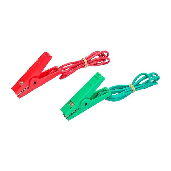 Nemtek Green & Red Fence Leads for Energisers - AEE-CL/GR