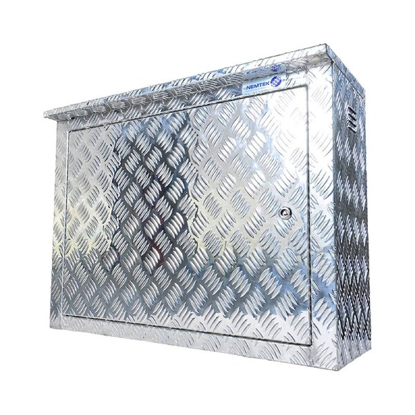 Nemtek Aluminium Energiser & Battery Enclosure - Large - ENC-ALU