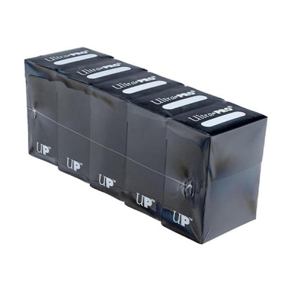 Ultra Pro Deck Box Bundle Black 5 Pack