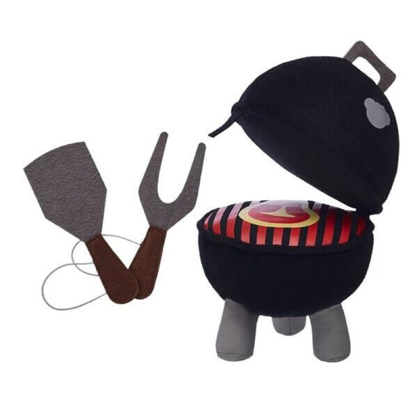 Plush Barbecue Grill Set