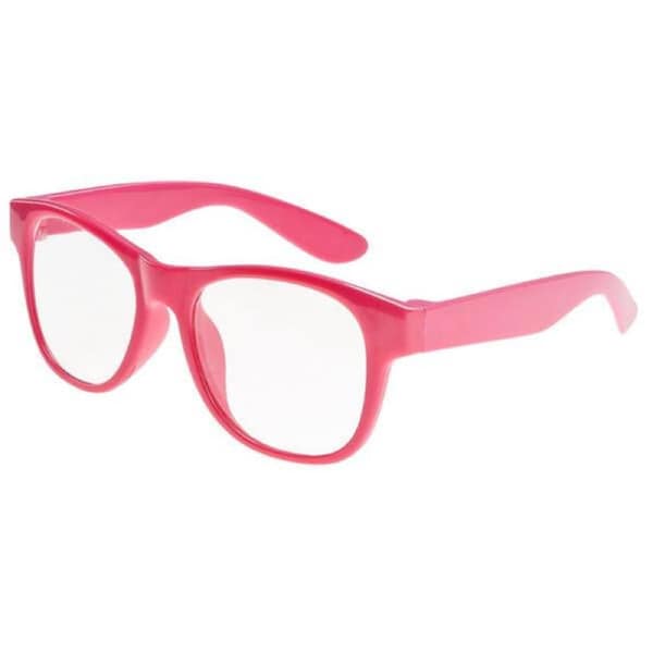 Fuchsia Bear Glasses