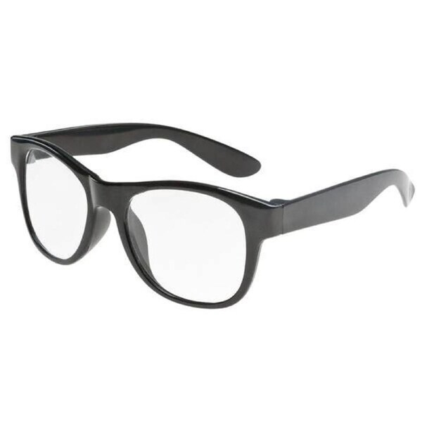 Black Frame Bear Glasses