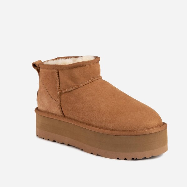 Ugg Classic Platform Ultra Mini Boots (5cm) EU35 / AU5L / 220-225mm / CHESTNUT