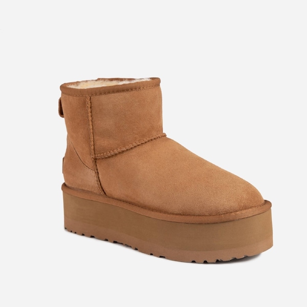 Ugg Classic Platform Mini Boots EU35 / AU5L / 220-225mm / CHESTNUT