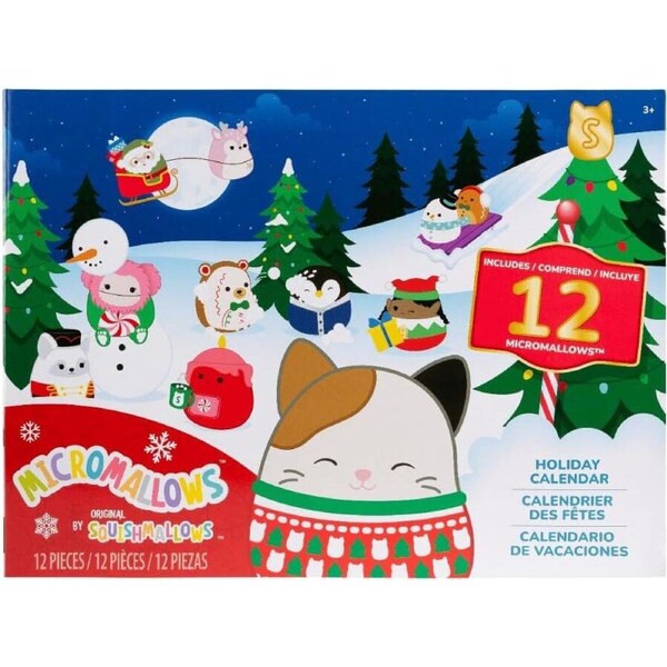Squishmallows Micromallows 12 Day Advent Calendar 2025