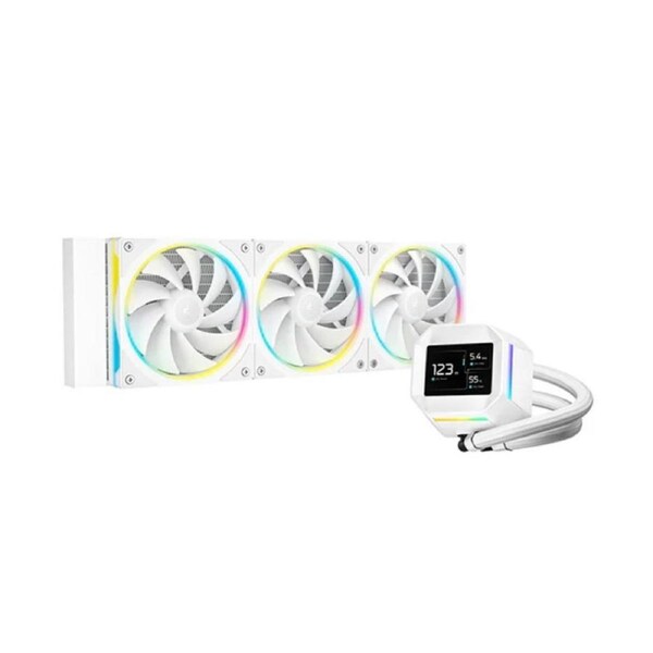 DeepCool LM360 ARGB Liquid Cooler Mini LCD Screen, 2.4' IPS, 320240 Resolution , Intel LGA1851/1700/1200 + More, AMD AM5/AM4