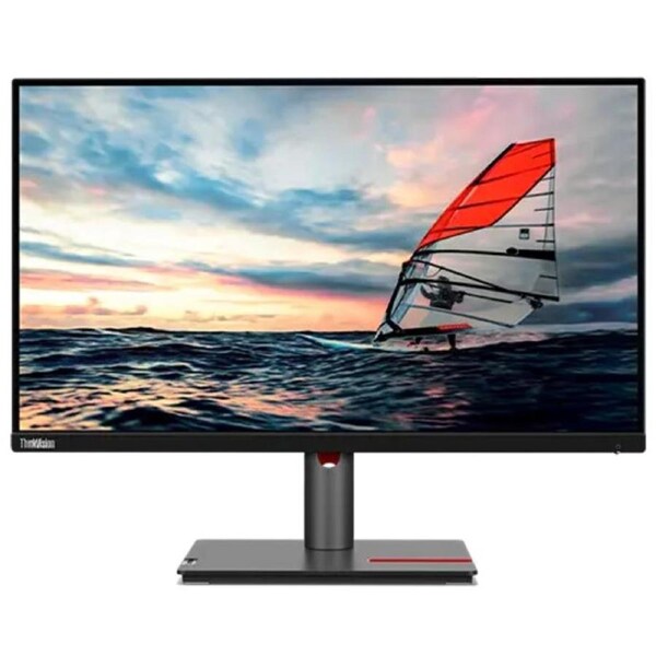 LENOVO ThinkVision P25i-30 24.5' 100Hz FHD IPS Monitor 1920x1080 16:9 4ms IPS Height Adjustable Tilt Pivot Swivel HDMI DP VGA USB VESA 3yr >23.8'/24'